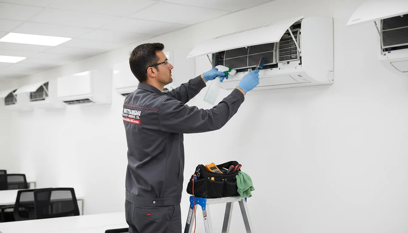 mitsubishi yetkili klima bakım servisi